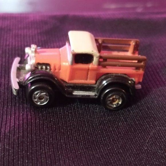 Galoob Micro Machines T-Pickup Ford Truck Orange - Picture 1 of 8